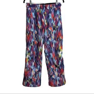 Karbon Multicolor Abstract Ski Pants